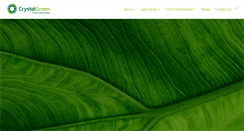 Desktop Screenshot of crystalgreen.com